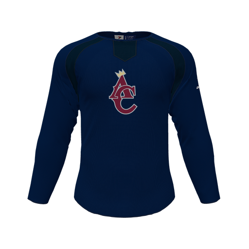 [CUS-DFW-PULL-FLC-CNK-LSL-NVY-YS-LOGO1] Pullover (Youth S, Navy, Logo 1)