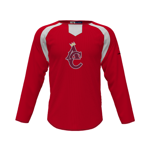 [CUS-DFW-PULL-FLC-CNK-LSL-RED-YS-LOGO1] Pullover (Youth S, Red, Logo 1)