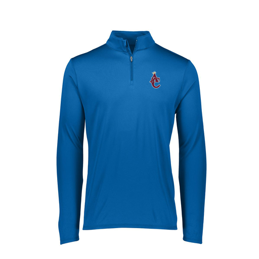 [FTLQFLRY-FAXS-LOGO1] Decker Women's Flex-Lite 1/4 Zip Shirt (Female Adult XS, Royal, Logo 1)