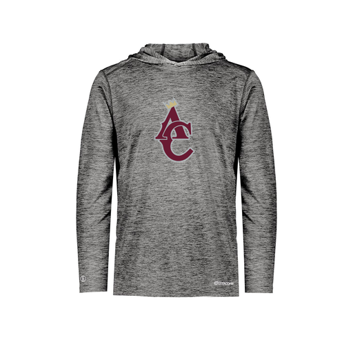 [FOLHCGBK-AS-LOGO1] Decker Men's Charge Hoodie (Adult S, Black, Logo 1)